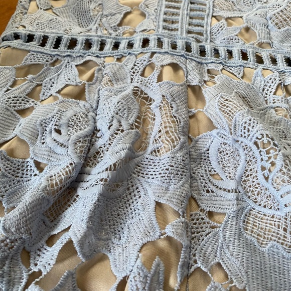 MISSGUIDED - BRAND NEW Baby Blue Romper - Picture 3 of 6